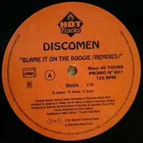 Discomen - Blame It On The Boogie (Remixes)