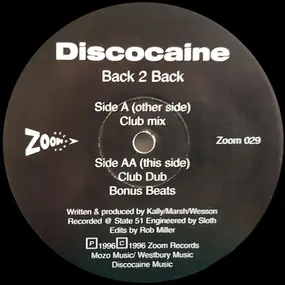 Discocaine - Back 2 Back