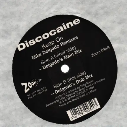 Discocaine - Keep On