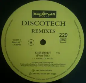 Discotech - Everybody (Remixes)