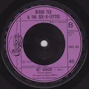 7'' - Disco Tex & His Sex-O-Lettes - Get Dancin'