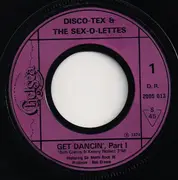 7inch Vinyl Single - Disco Tex & His Sex-O-Lettes - Get Dancin' Part 1 & 2