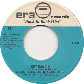 Disco Tex & His Sex-O-Lettes - Get Dancin' / I Wanna Dance Wit' Choo (Doo Dat Dance)