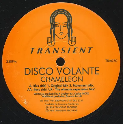 Disco Volante - Chameleon Remixes EP