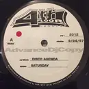 12inch Vinyl Single - Disco Agenda - Saturday