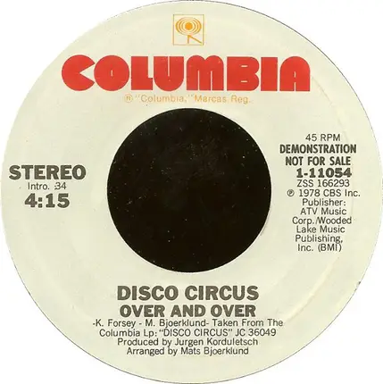 Disco Circus - Over And Over