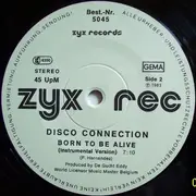 12inch Vinyl Single - Disco Connection - Born To Be Alive - Company Sleeve