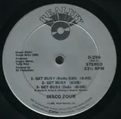 The Disco Four - Get Busy / Stomp, Stomp, Clap