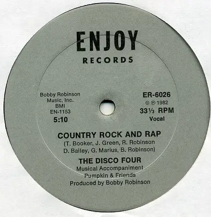 Disco Four - Country Rock And Rap