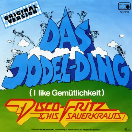 Disco Fritz & His Sauerkrauts - Das Jodel-Ding