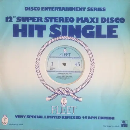 Disco Rock Machine - Living For The City