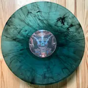LP - Dismember - Like An Ever Flowing Stream - Cyan & Black Marbled vinyl,