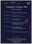 DVD - Disney Movie Clips - Highlights 2. Halbjahr 2005 - Still Sealed