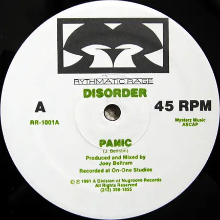 Disorder - Panic