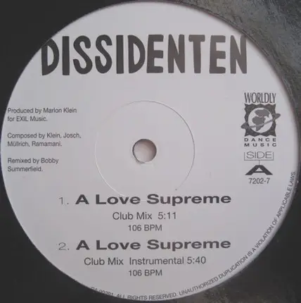 Dissidenten - A Love Supreme