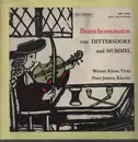 LP - Dittersdorf / Hummel - Bratschensonaten / Sonatas For Violin