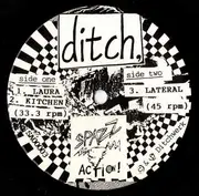 7inch Vinyl Single - Ditch - Laura - Hand-Colored