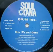 12inch Vinyl Single - Dium Inc. - So Precious