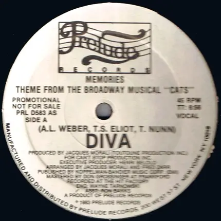 Diva - Memories (Theme From The Broadway Musical 'Cats')