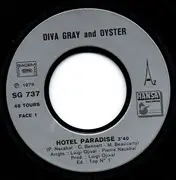 7inch Vinyl Single - Diva Gray And Oyster - Hotel Paradise