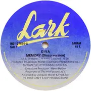 12inch Vinyl Single - Diva - Memory