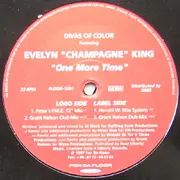 12inch Vinyl Single - Divas Of Color Featuring Evelyn King - One More Time