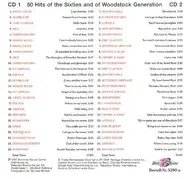 Various - 50 Hits of the Sixties & of Woodstock Generation