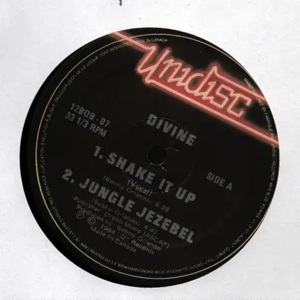 Divine & Girlie - Shake It Up / Jungle Jezebel / Working Girl / Love Reaction