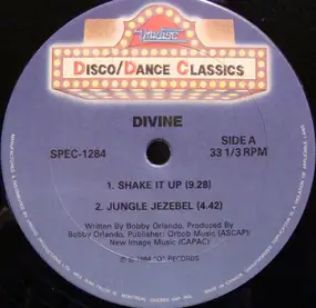 Divine - Shake It Up / Jungle Jezebel / Working Girl / Love Reaction