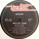 12inch Vinyl Single - Divine / Hotline - Native Love (Dutch Vocal Re-Mix) / Guilty