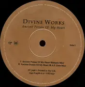 12inch Vinyl Single - Divine Works - Ancient Person Of My Heart