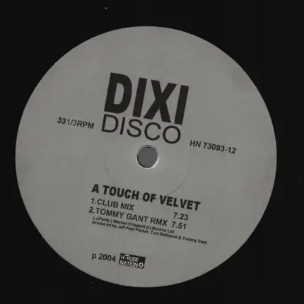 Dixi Disco - TOUCH OF VELVET