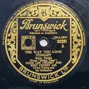 Schellack - Dixie Lee Crosby And Bing Crosby With Victor Young And His Orchestra - The Way You Look Tonight / A Fine Romance