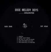 LP - Dixie Melody Boys - .....Unlimited