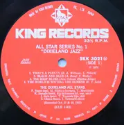 LP - Dixieland All Stars - All Star Series No. 1 Dixieland Jazz - Mono / +OBI / +Insert