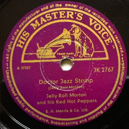 Dixieland Jug Blowers / Jelly Roll Morton's Red Hot Peppers - Memphis Shake / Doctor Jazz Stomp
