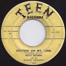 7inch Vinyl Single - Dizzy Brown And The Dancing Tamborines - Georgia On My Mind / Am I Blue