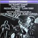 LP - Dizzy Gillespie , Freddie Hubbard , Clark Terry Meets The Oscar Peterson Big 4 - The Trumpet Summit Meets The Oscar Peterson Big 4 - Gatefold