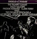 LP - Dizzy Gillespie , Freddie Hubbard , Clark Terry Meets The Oscar Peterson Big 4 - The Trumpet Summit Meets The Oscar Peterson Big 4 - Misprint, Gatefold