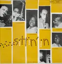 LP - Dizzy Gillespie , Stan Getz , Coleman Hawkins And Paul Gonsalves - Sittin' In - reissue, + insert