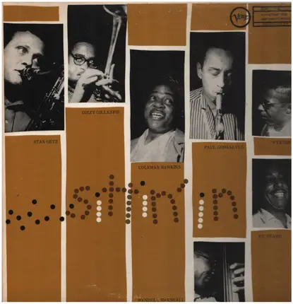 Dizzy Gillespie , Stan Getz , Coleman Hawkins And Paul Gonsalves - Sittin' In