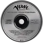 CD - Dizzy Gillespie And His Orchestra - A Portrait Of Duke Ellington