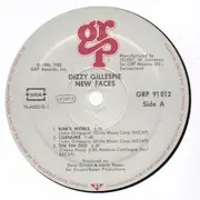 LP - Dizzy Gillespie - New Faces