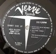 LP - Dizzy Gillespie / Sonny Stitt / Sonny Rollins - Sonny Side Up - Mono