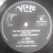 LP - Dizzy Gillespie Quintet - An Electrifying Evening With The Dizzy Gillespie Quintet - Mono