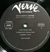LP - Dizzy Gillespie - At Newport - Obi