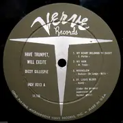 LP - Dizzy Gillespie - Have Trumpet, Will Excite!
