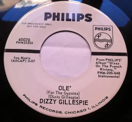 Dizzy Gillespie - Olé / In A Shanty In Old Shanty Town