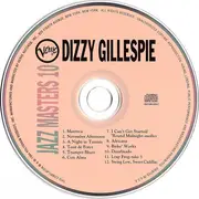 CD - Dizzy Gillespie - Verve Jazz Masters 10
