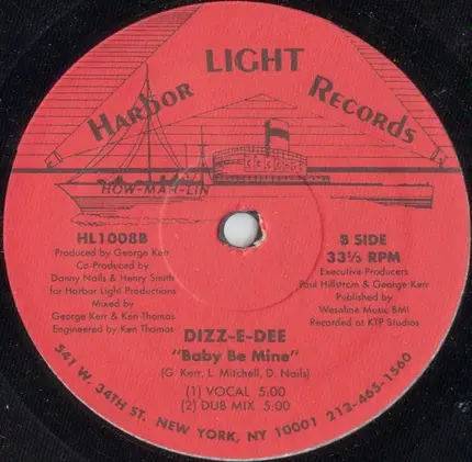 Dizzy Dee - As Bad As I Wanna Be / Baby Be Mine